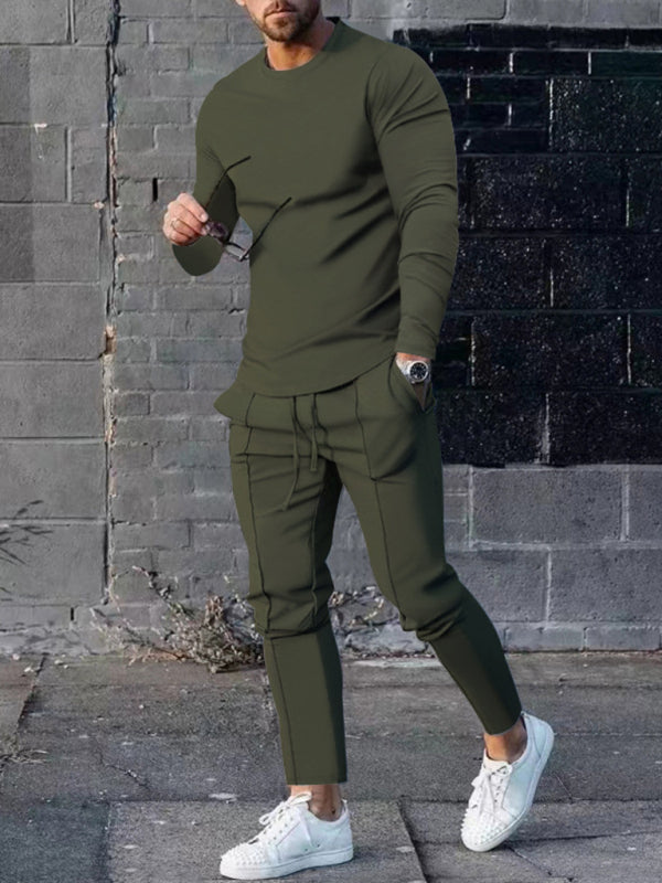 New Men's Two-piece Tracksuit