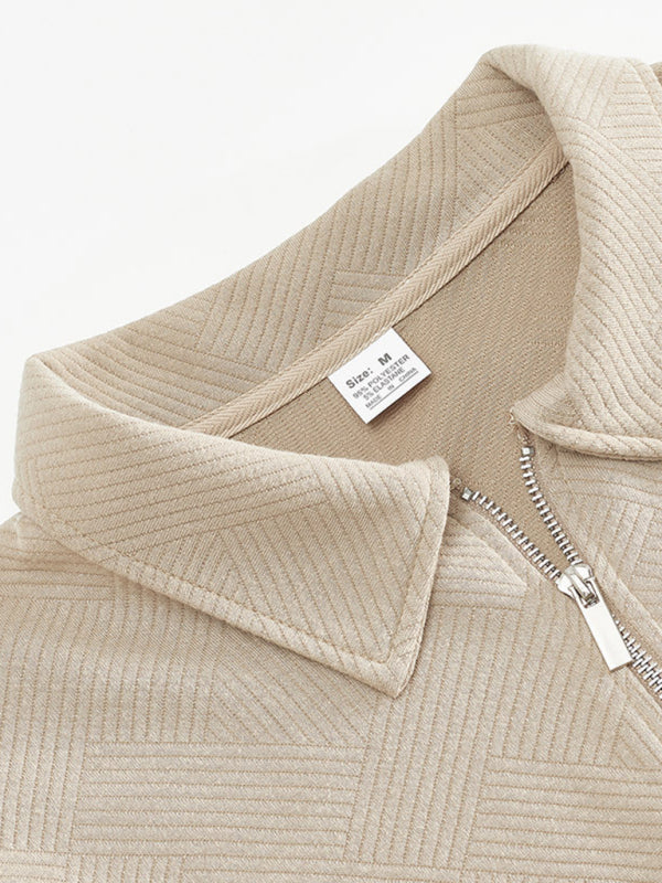 Men's Half Zip Sweatshirt Long Sleeve